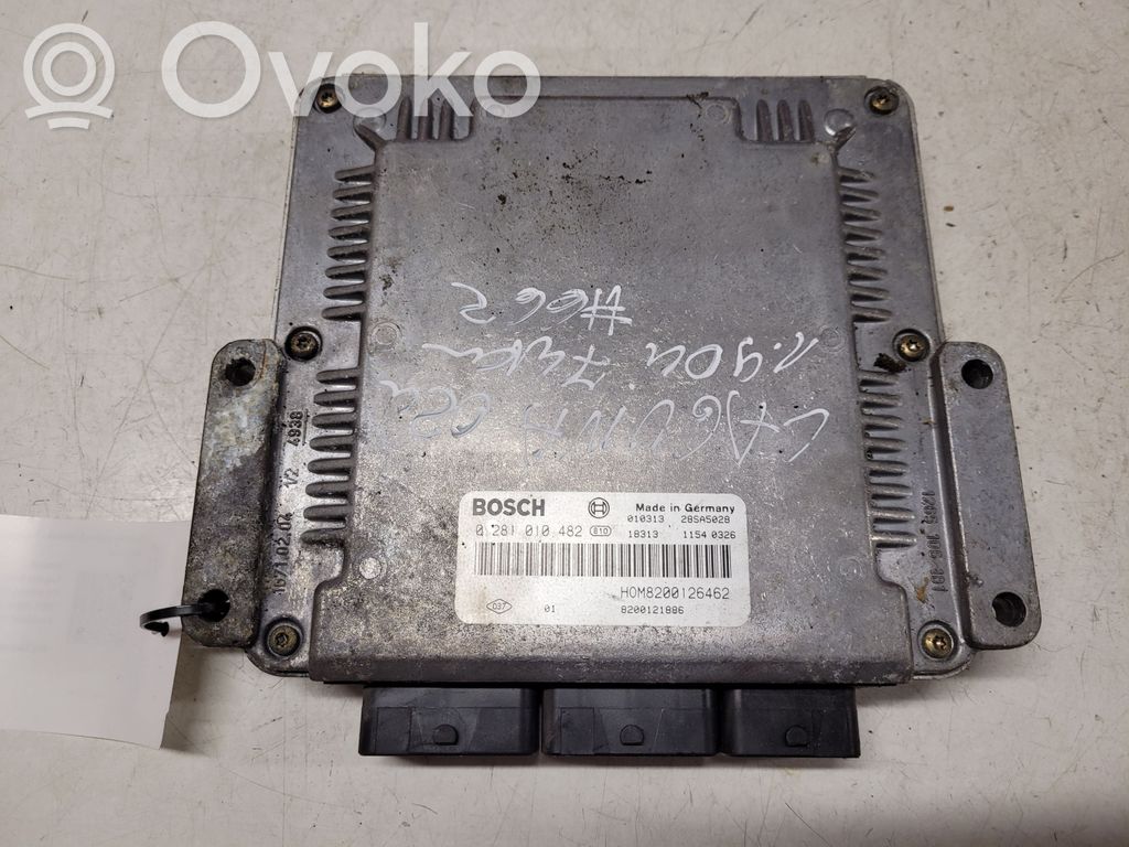 Engine control unit/module   0281010482,28SA5028,010313,10710204,1265103181,18313,8200121886
