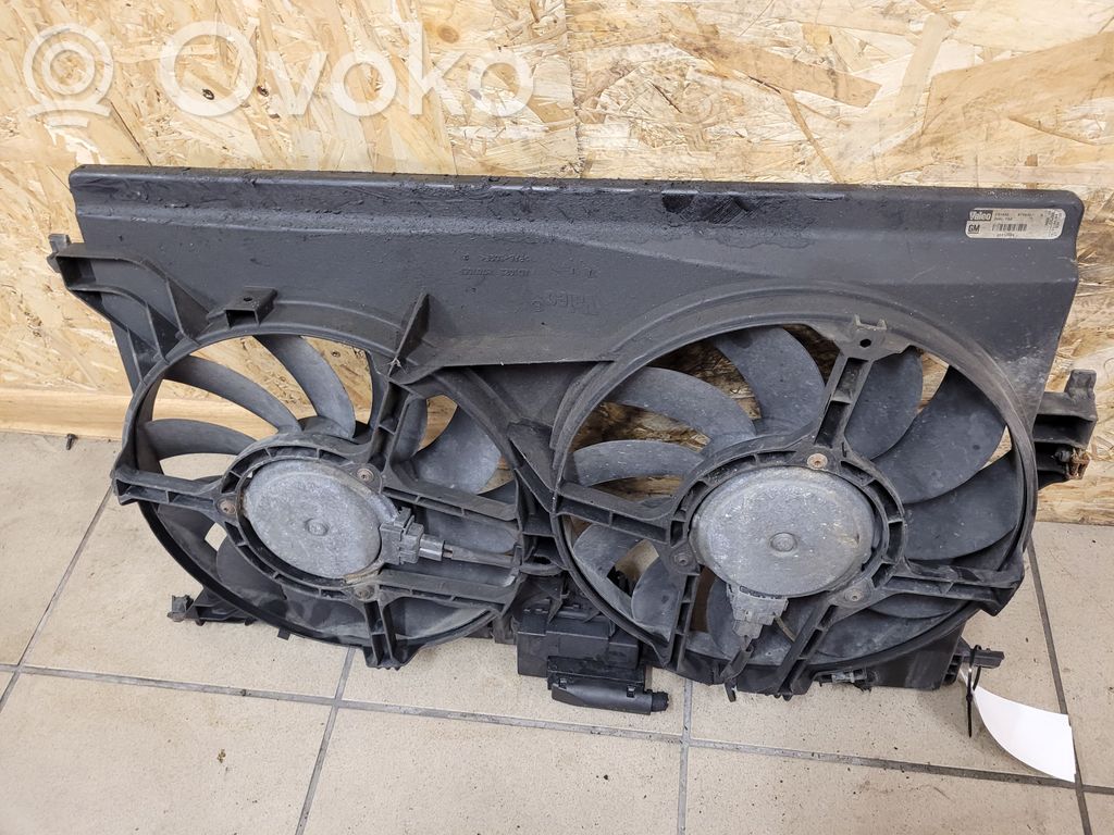 Saab 9-3 Ver1 Ventiliatorių komplektas 