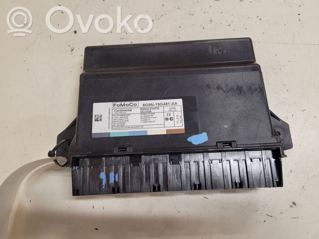 Jaguar XF Keyless (KESSY) go control unit/module 