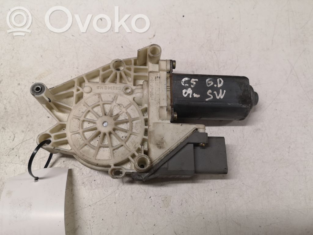 Citroen C5 Silniczek podnoszenia szyby drzwi tylnych 