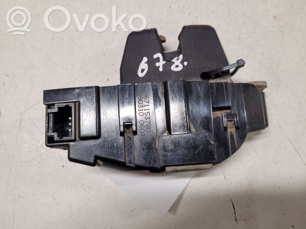 Citroen C5 Zamek klapy tylnej / bagażnika 