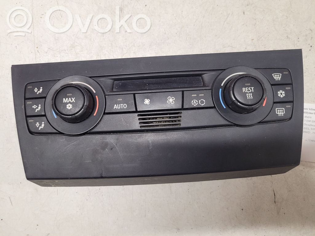 BMW 3 E90 E91 Climate control unit 
