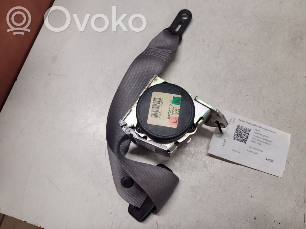 BMW 3 E90 E91 Rear seatbelt 