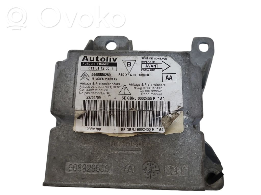Citroen C5 Airbag control unit/module 