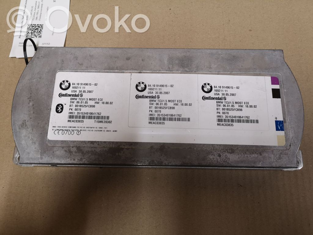 Module unité de contrôle Bluetooth   8410914961502,16921111