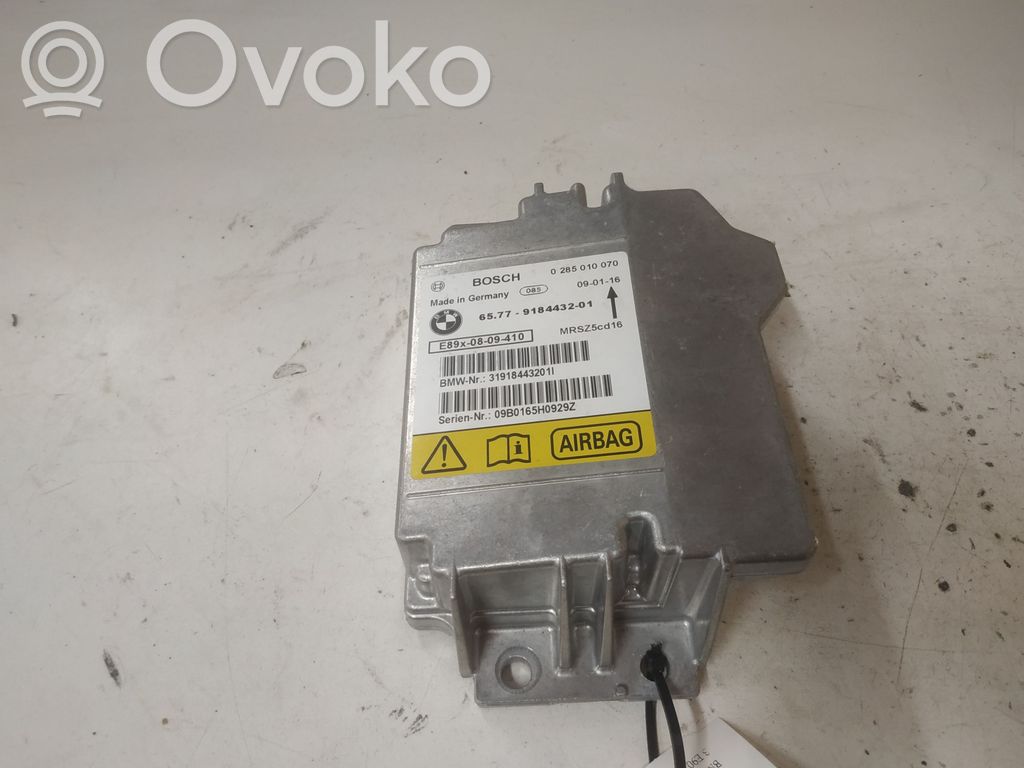 Airbag control unit/module   0285010070,31918443201I,09B0165H0929Z