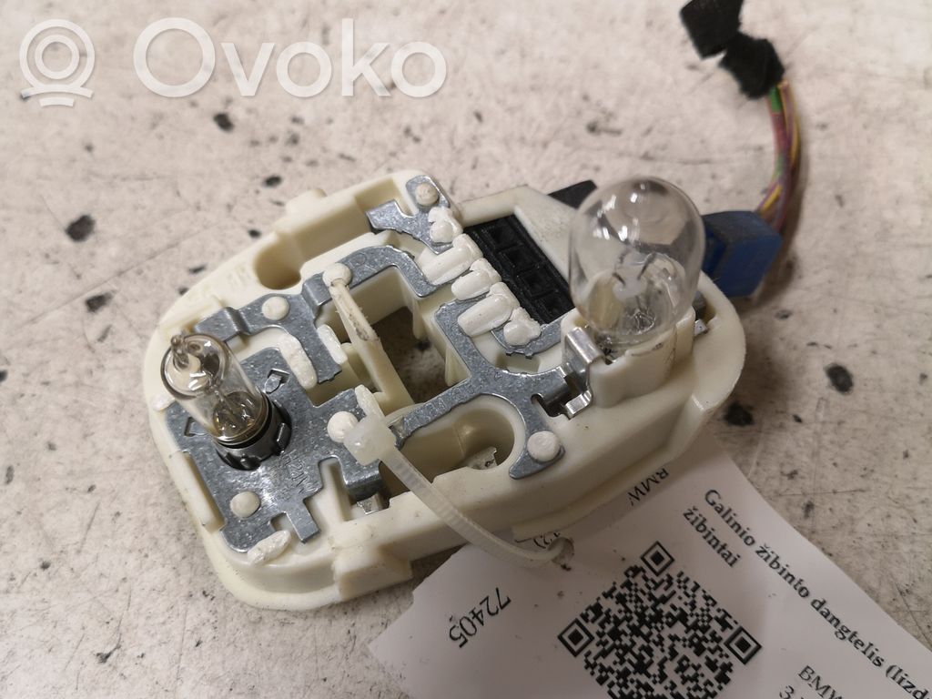 BMW 3 E90 E91 Takavalon polttimon suojan pidike 