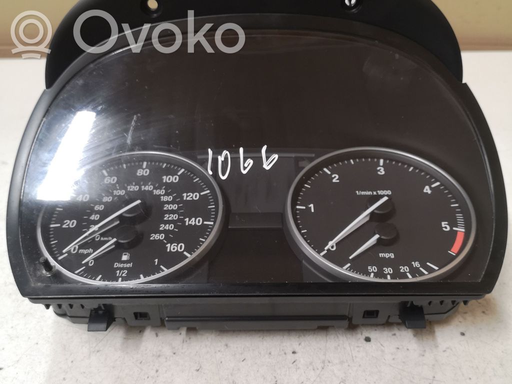 BMW 3 E90 E91 Speedometer (instrument cluster) 