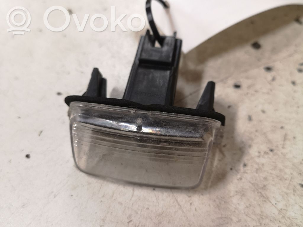 Citroen C3 Number plate light 