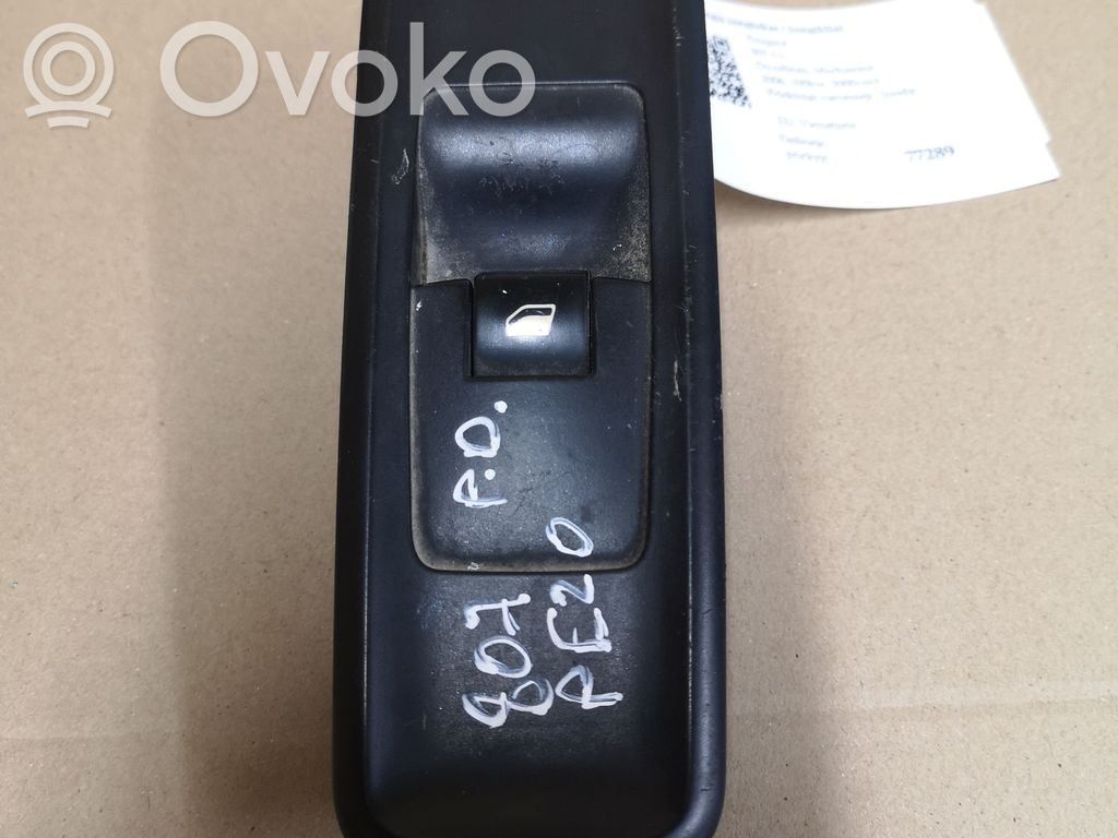 Peugeot 807 Electric window control switch 