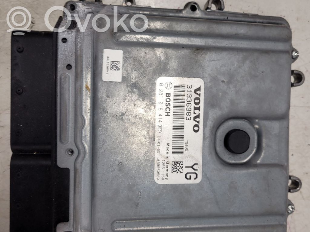 Engine control unit/module   31336983,0281018414,1039S50500