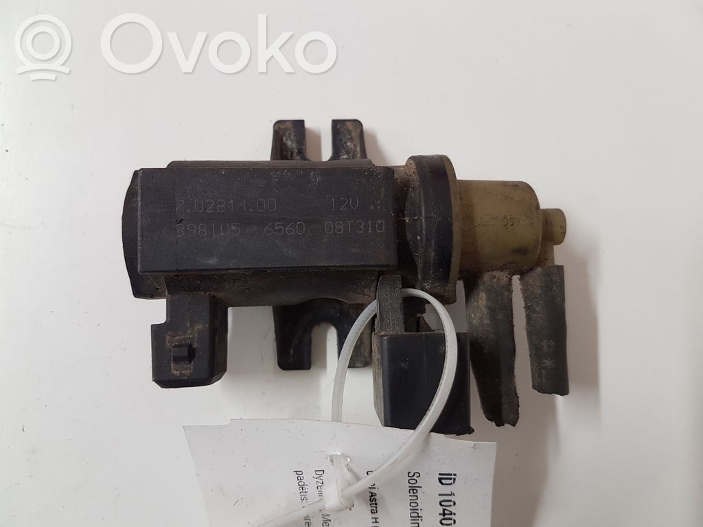 Opel Astra H Zawór podciśnienia / Elektrozawór turbiny 