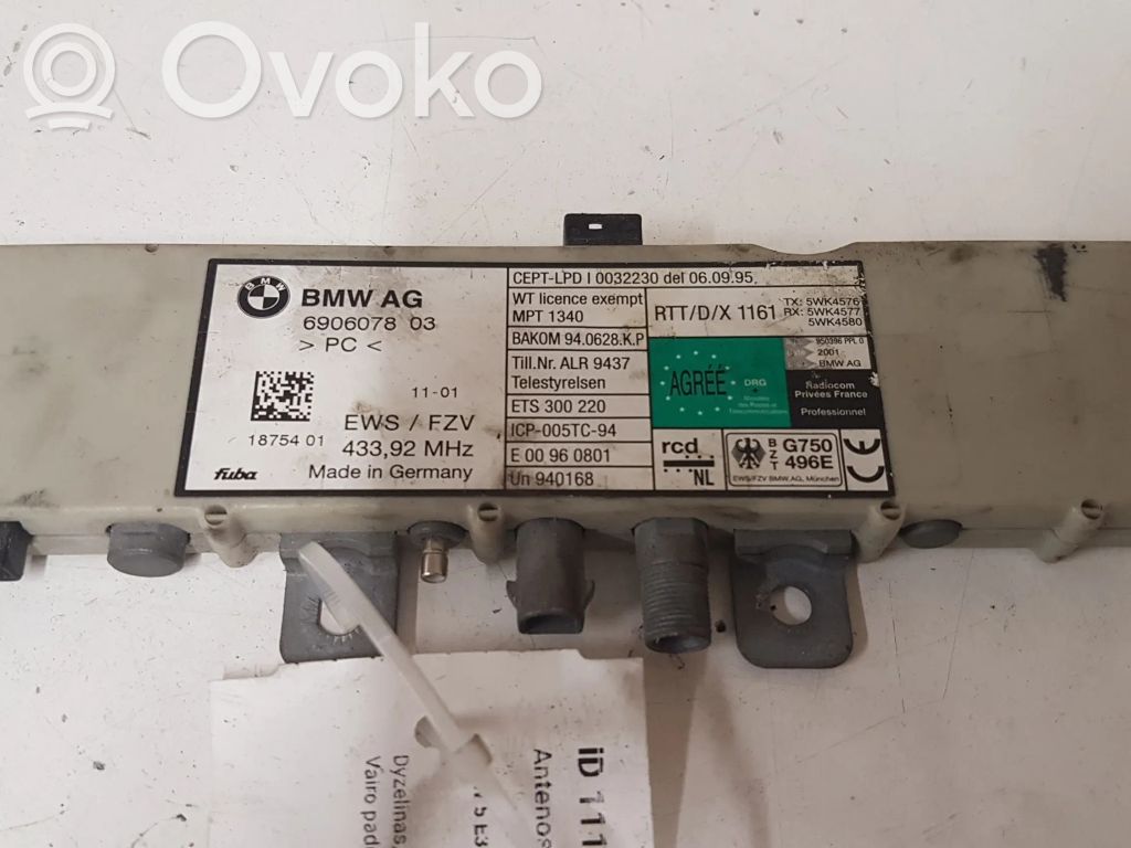 BMW 5 E39 Amplificator antenă aeriană 
