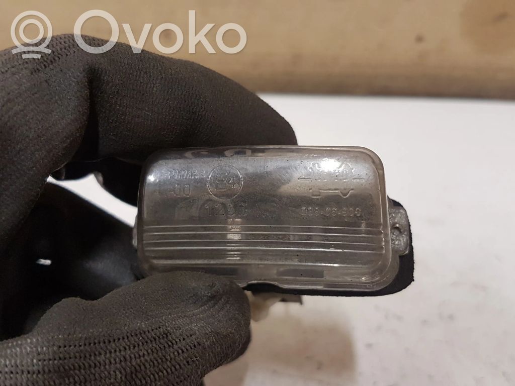 Peugeot 207 Number plate light 