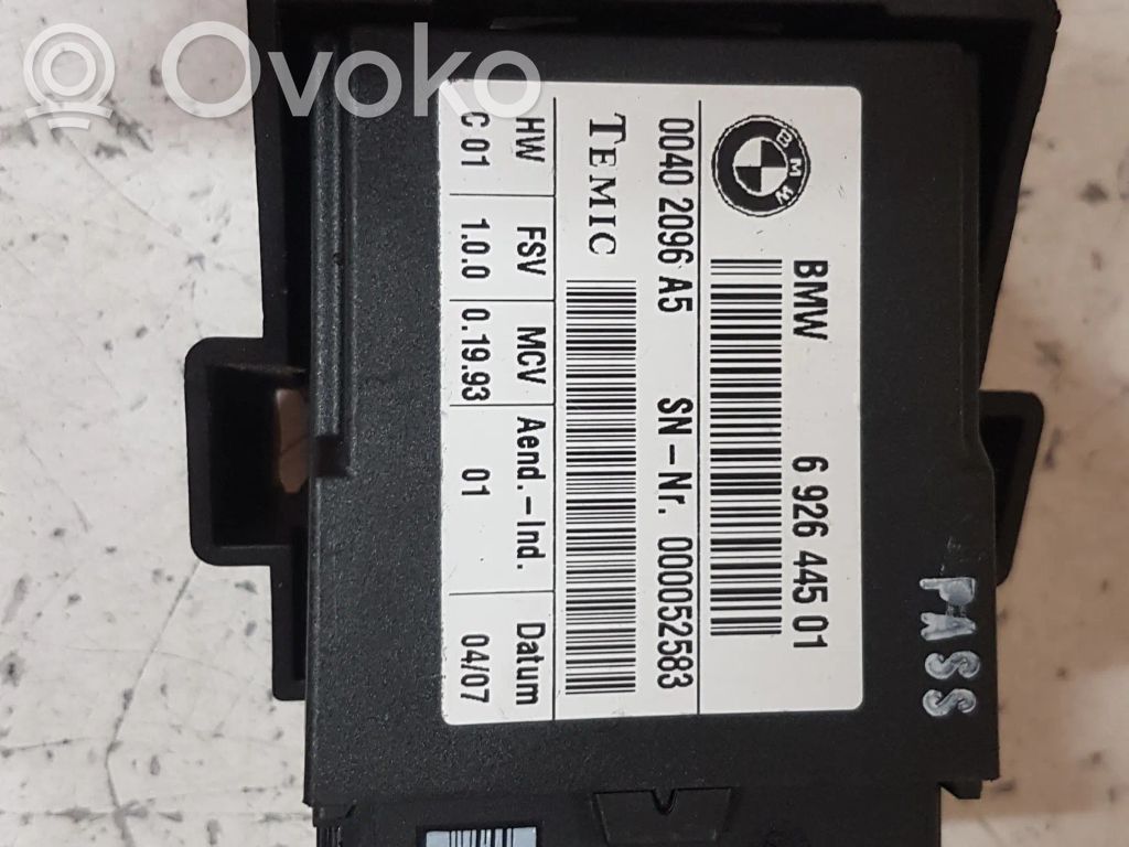 BMW 5 E60 E61 Module de commande de siège 