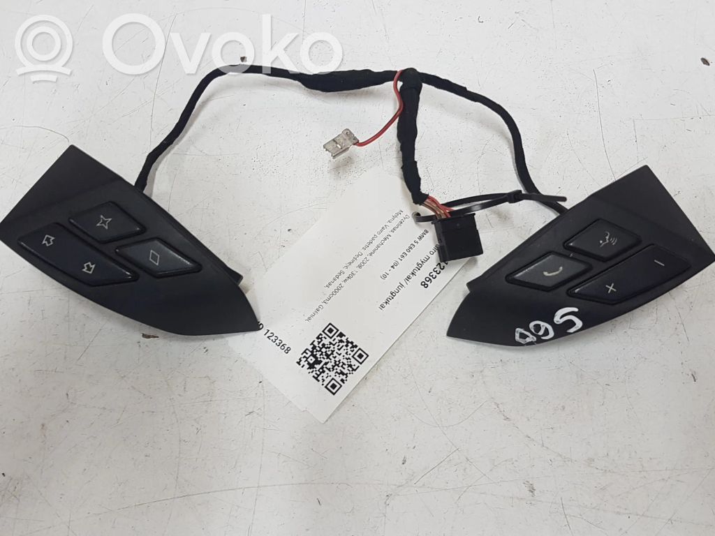 BMW 5 E60 E61 Stūres pogas / slēdži 