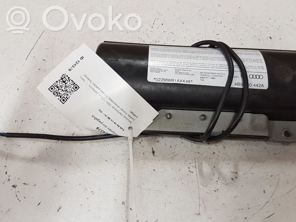 Audi A6 S6 C5 4B Airbag sedile 