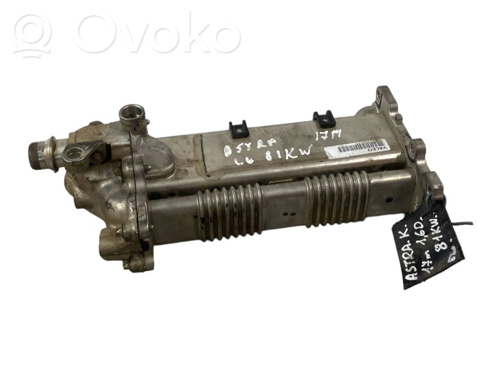 Opel Astra K Chłodnica spalin EGR 
