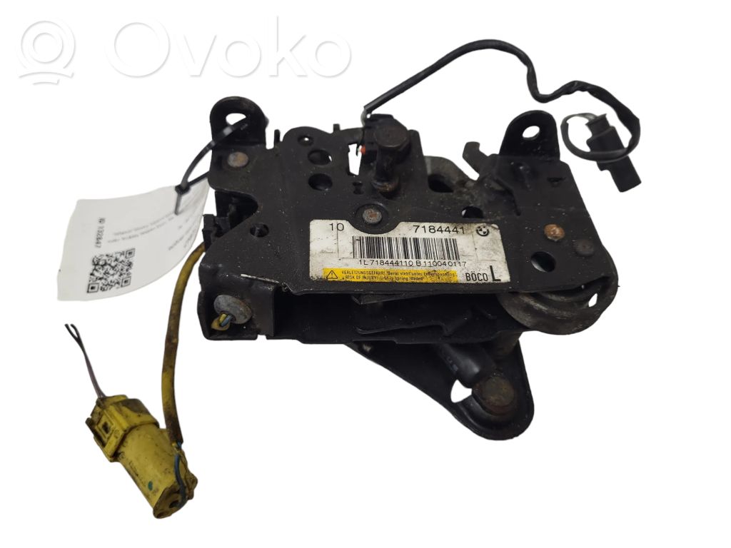 BMW 5 F10 F11 Chiusura/serratura vano motore/cofano 