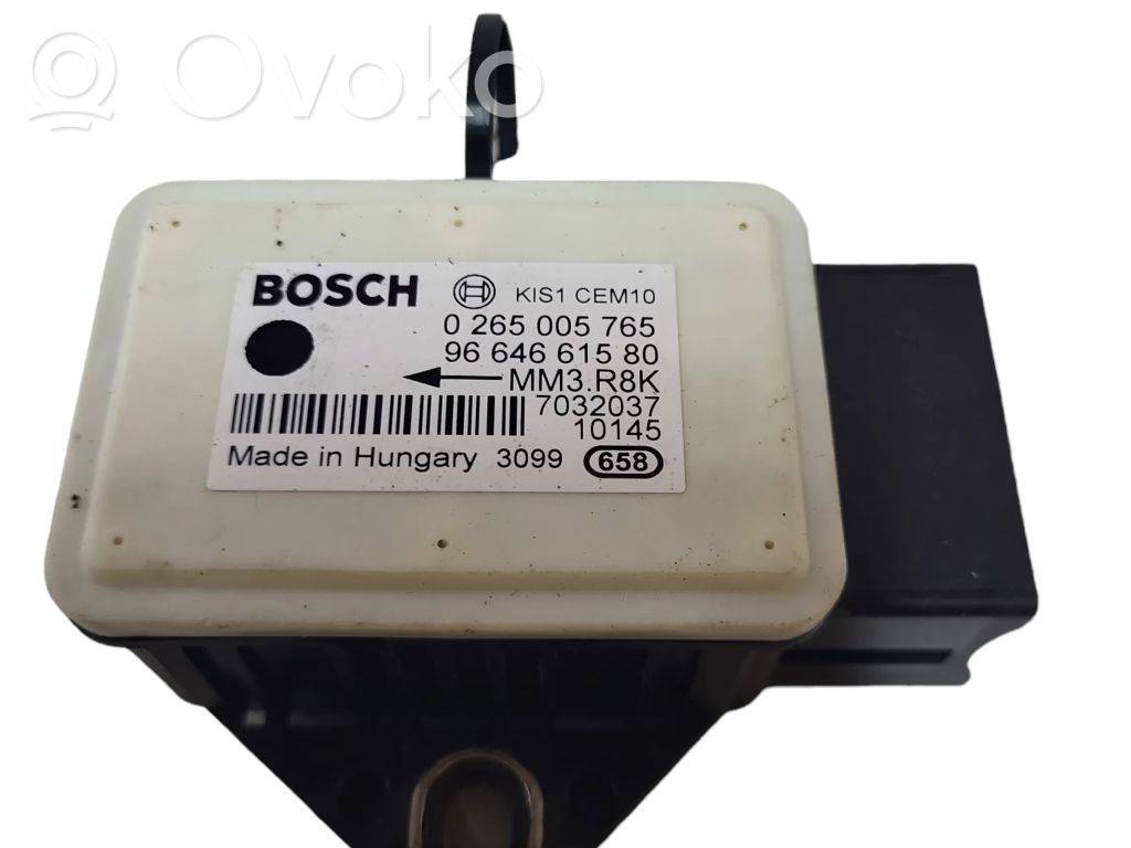 Citroen C5 ESP (elektroniskās stabilitātes programmas) sensors (paātrinājuma sensors) 