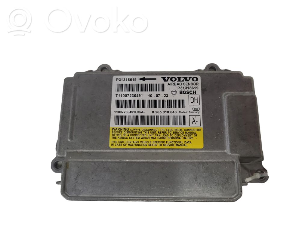 Volvo S60 Unidad de control/módulo del Airbag 