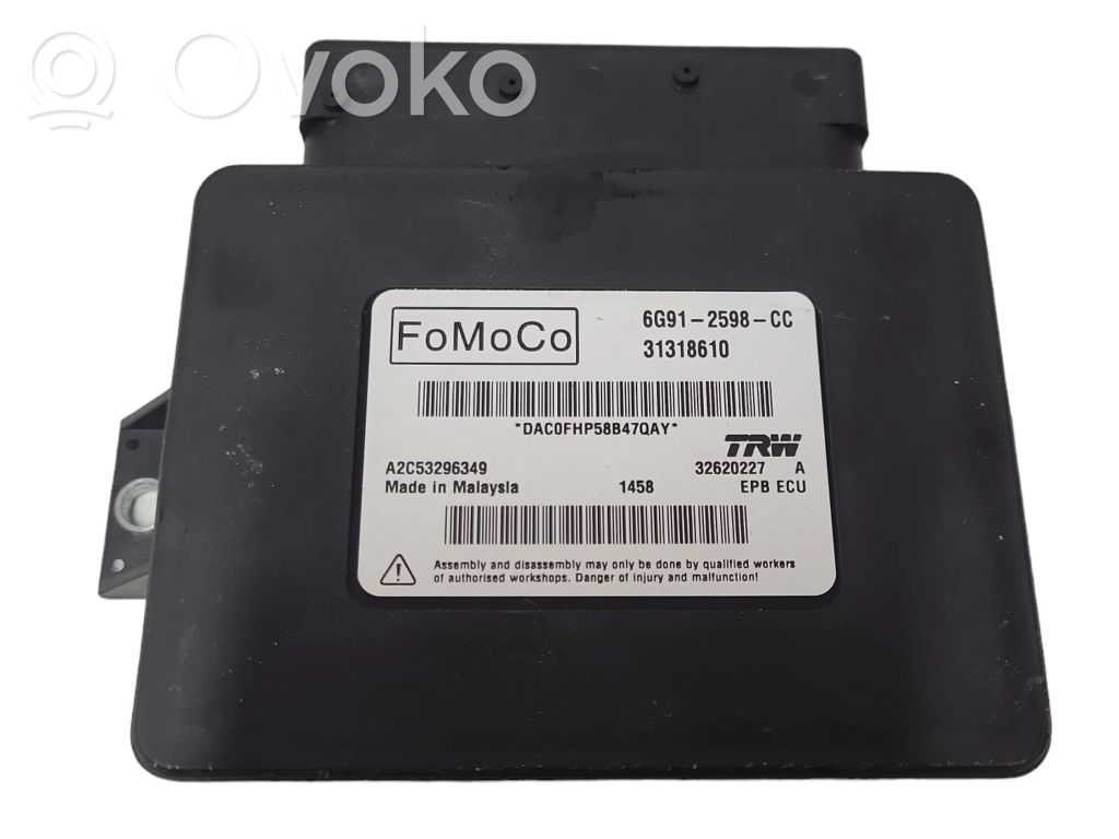 Module de commande de frein à main   A2C53282565,017036301,6G912598CC,31318610