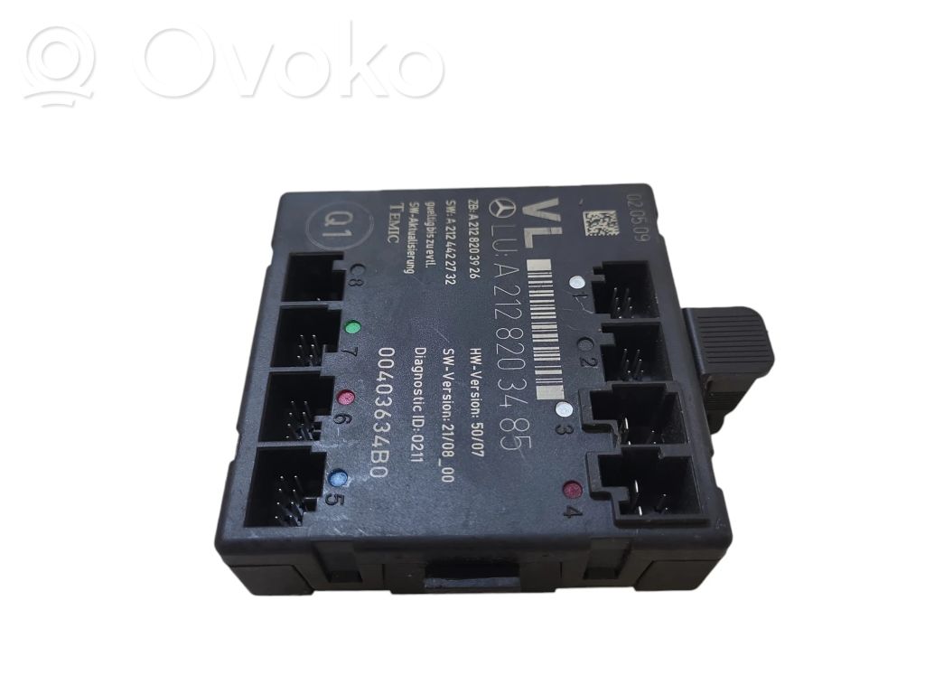 Mercedes-Benz A W176 Centralina/modulo portiere