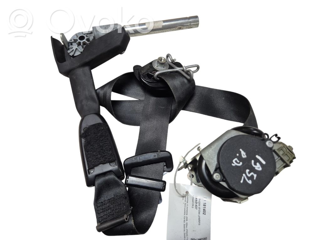 Citroen C6 Front seatbelt 