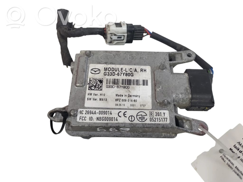 Mazda 6 Modul de control unghi mort 