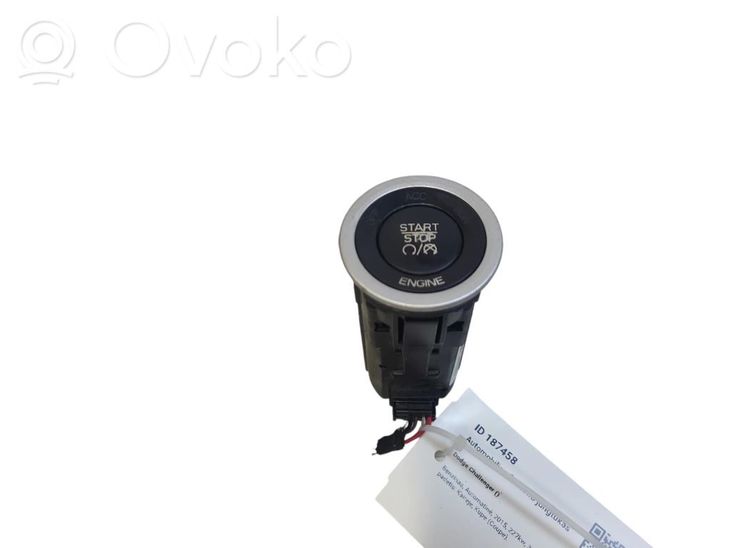Dodge Challenger Engine start stop button switch 