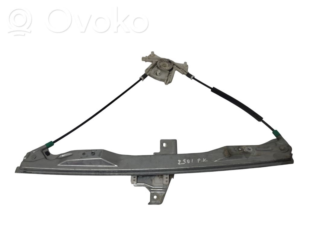 Peugeot 407 Meccanismo di sollevamento del finestrino anteriore senza motorino 