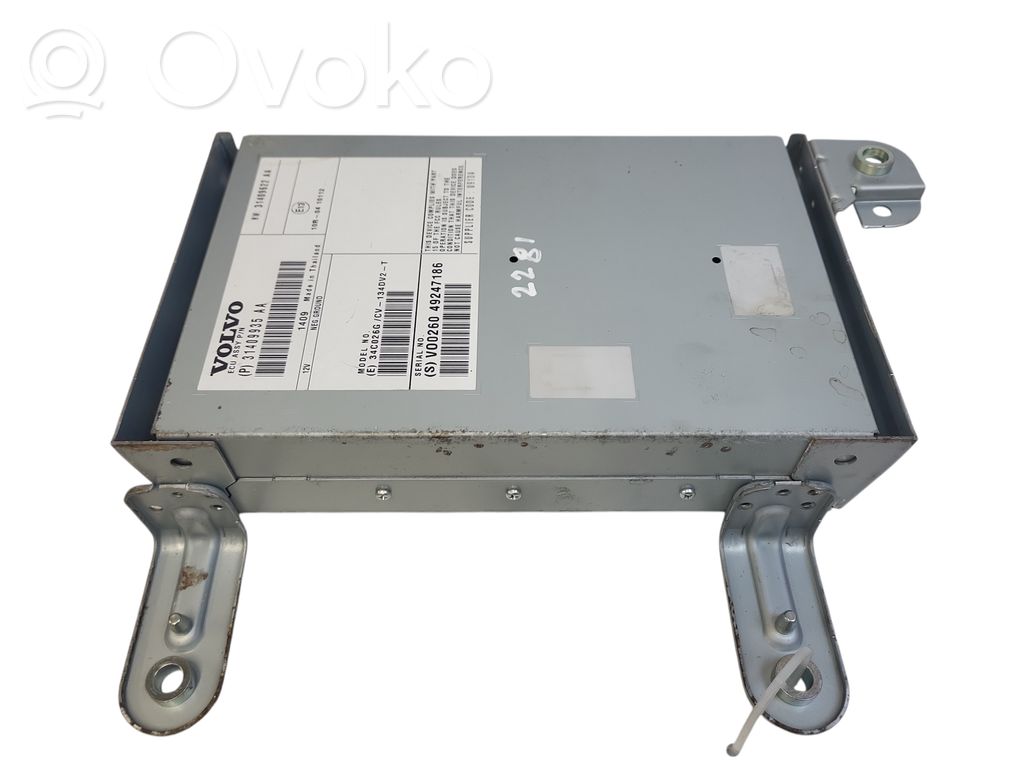 Amplificador de sonido   31409935AA,31409622AA