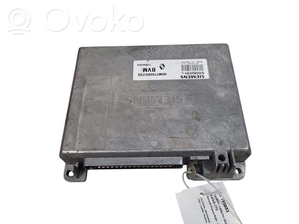 Renault Espace II Engine control unit/module 