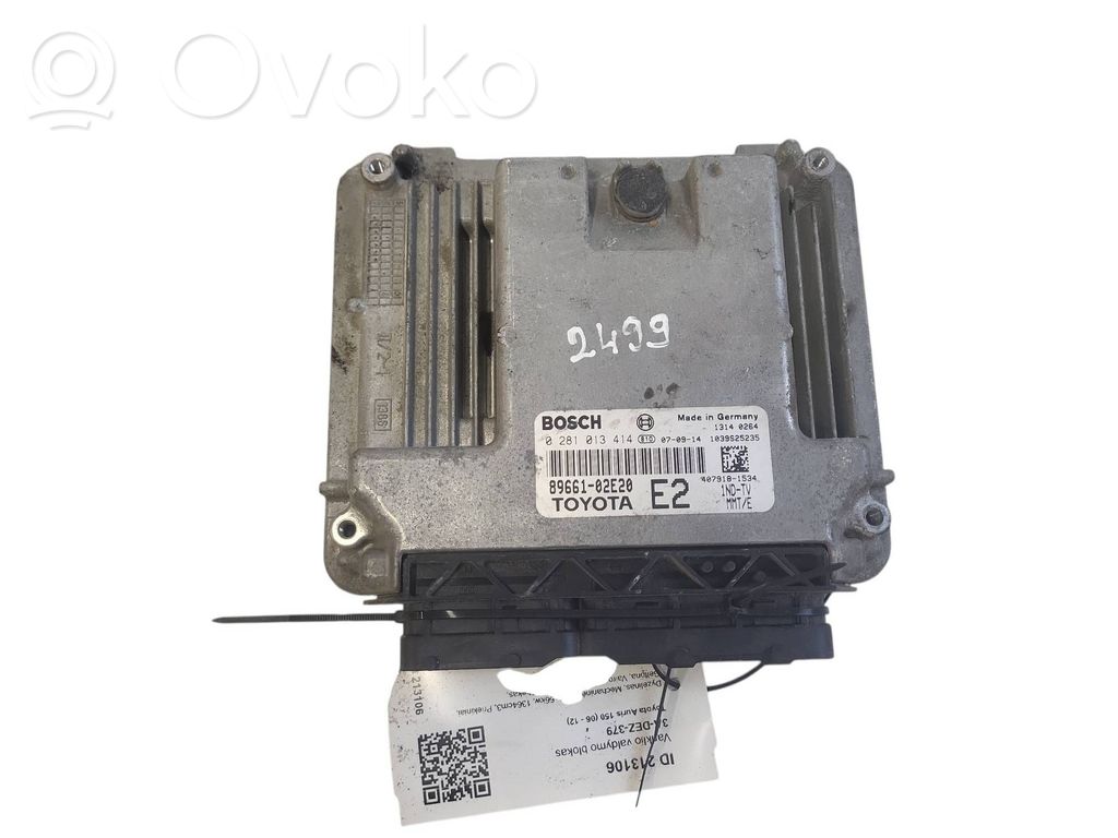 Toyota Auris 150 Engine control unit/module 