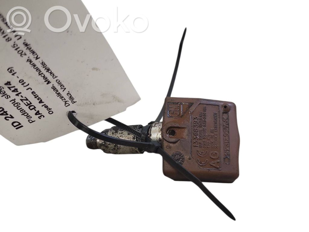 Opel Astra J Tire pressure sensor 