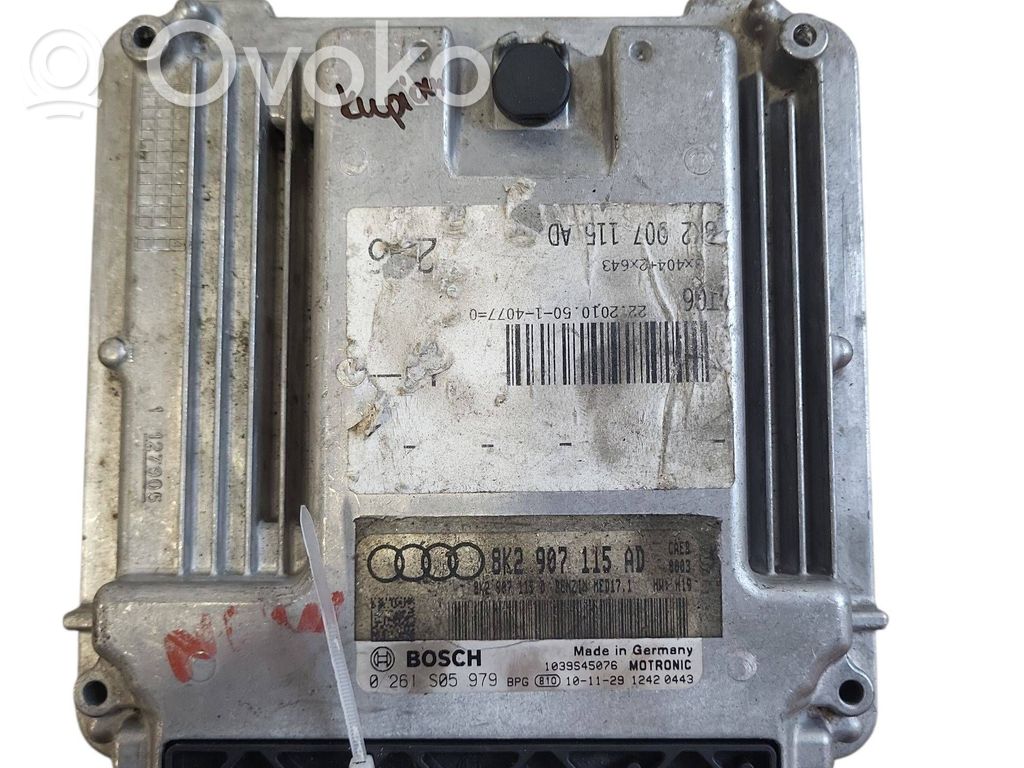 Audi A4 S4 B8 8K Engine control unit/module 