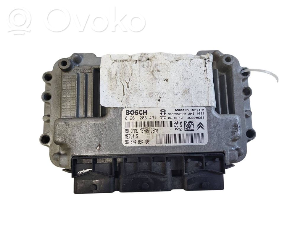 Citroen C4 I Centralina/modulo del motore 