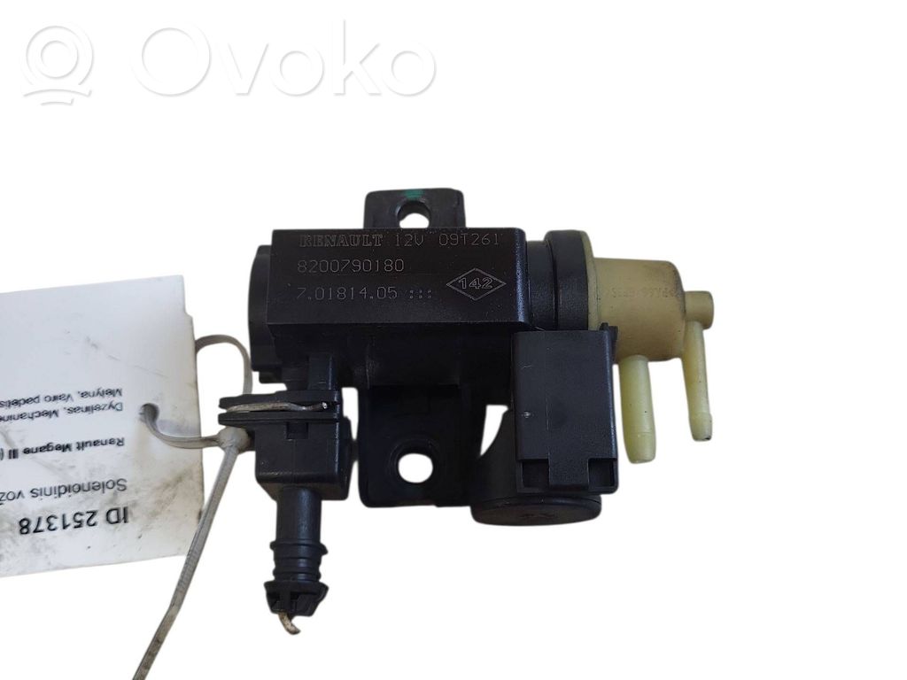 Renault Megane III Turbolader Druckwandler Magnetventil 