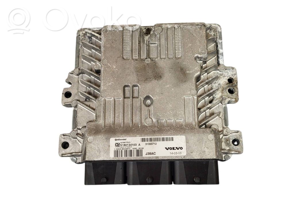 Unidad de control/módulo del motor   31355712,J38AC,S180134103A