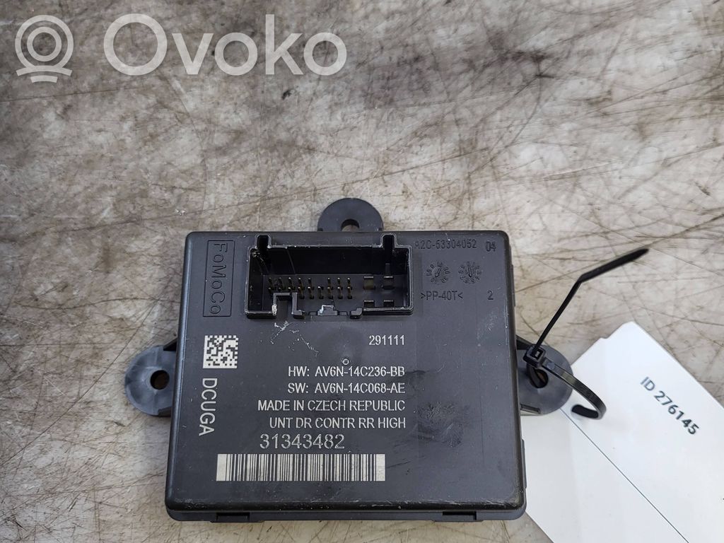 Volvo V60 Centralina/modulo portiere