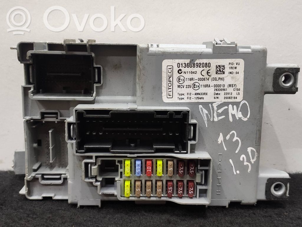 Fuse module   01368892080,116RI000674,116RA000013