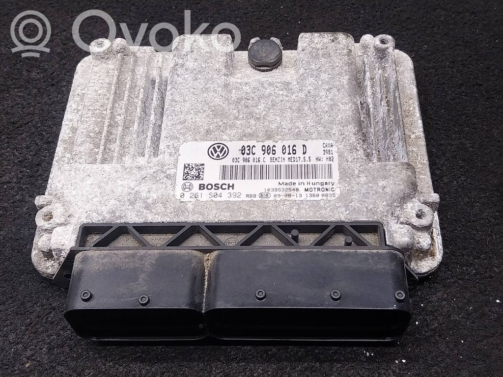 Skoda Octavia Mk2 (1Z) Engine control unit/module 