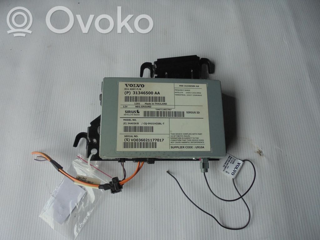 GPS navigation control unit/module   31346500,31346500