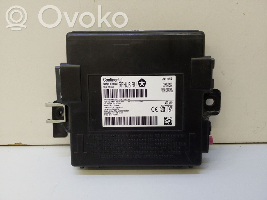Chrysler Pacifica Other control units/modules 