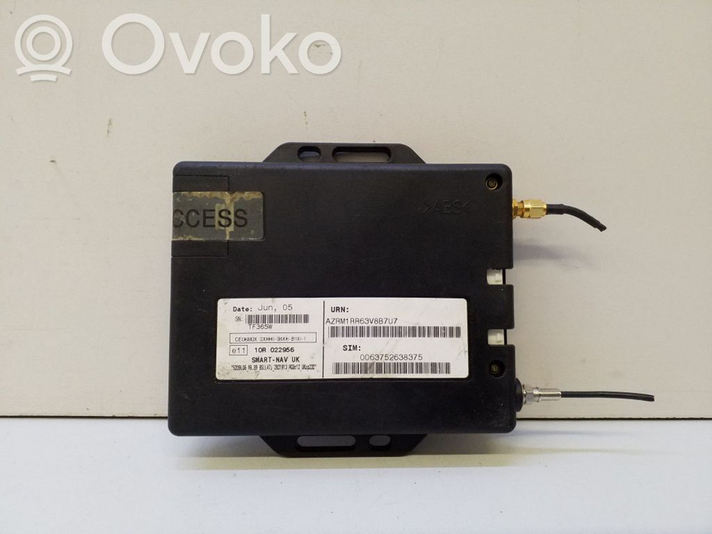 Peugeot 407 GPS navigation control unit/module 