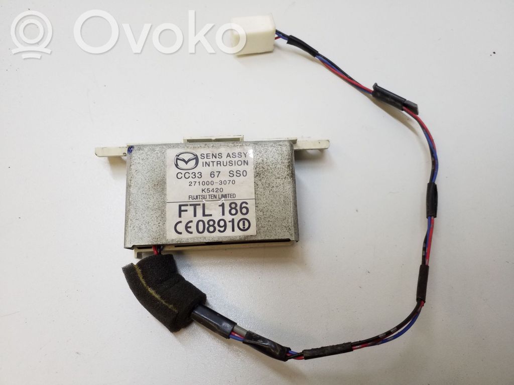 Mazda 5 Airbag deployment crash/impact sensor 