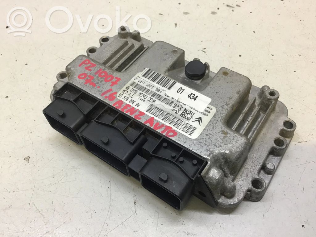 Peugeot 1007 Engine control unit/module 