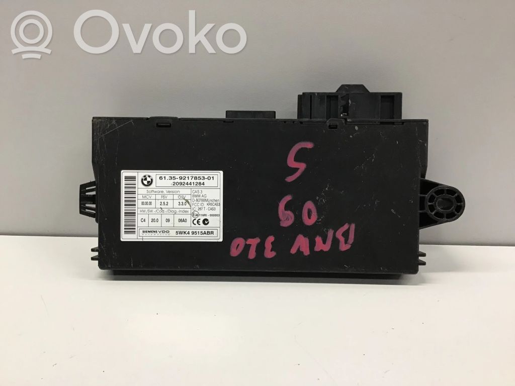 CAS control unit/module   921785301