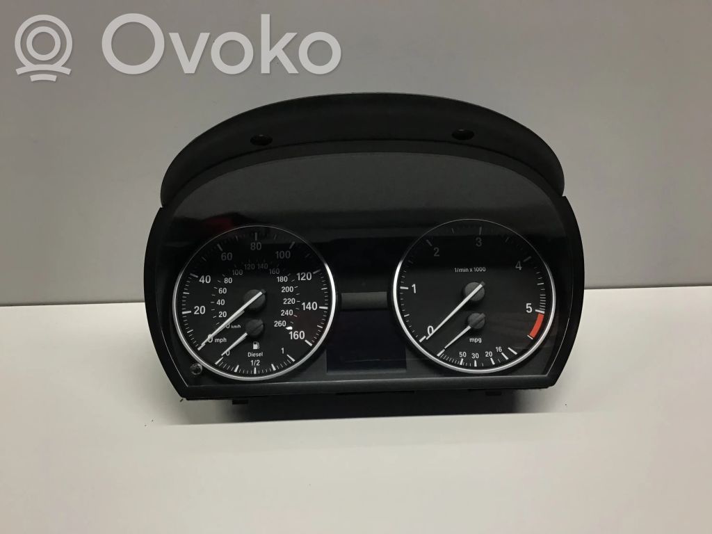 BMW 3 E90 E91 Speedometer (instrument cluster) 