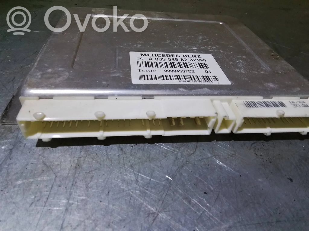 Suspension control unit/module   A0355458232,00004537C2